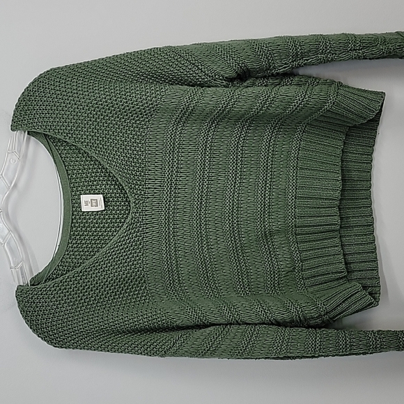 me to we Sweaters - ME to WE green crop oversized  sweater